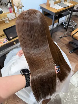 ロング 髪質改善/韓国風 🦕AKARI🩵のヘアスタイル