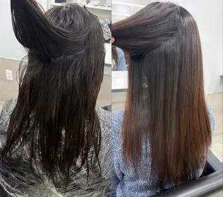 ロング カラー 髪質改善/レイヤー カット福澤 和嗣のヘアスタイル