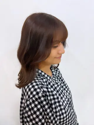 カラー 🍒艶カラー/ヘアメ しおり🍒のヘアスタイル