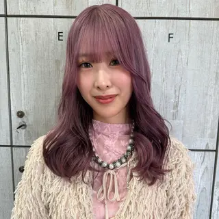ロング カラー 柔らかいbeige ¦韓国¦🩰マユ🩰のヘアスタイル