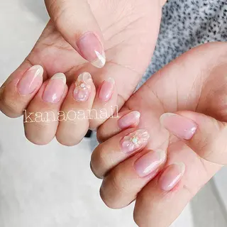 ネイル 地爪育成💅 kanaoanailのネイルデザイン