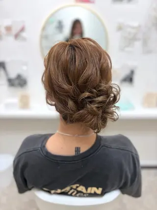 ヘアアレンジ hairset salon m.のヘアスタイル