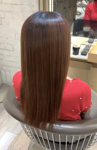 ロング 稲見 遥香のヘアスタイル