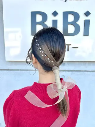 ヘアアレンジ 茂木 あゆかのヘアスタイル