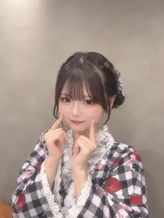 ロング 推し活アレンジ🎀 艶カラー￤nanoのヘアスタイル