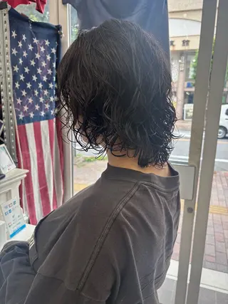 ミディアム パーマ Ann./艶髪 /レイヤーカットのヘアスタイル