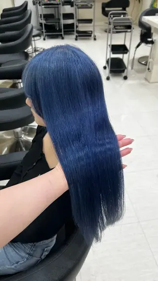 ロング カラー ヘアアレンジ 韓国レイヤー&ピンク 艶髪🩶maikoのヘアスタイル