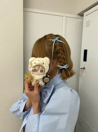 ヘアアレンジ アレンジ/エクステ✨ 推し/横浜🩵かのんのヘアスタイル