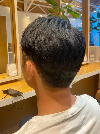 メンズ 波津久 鈴愛のヘアスタイル