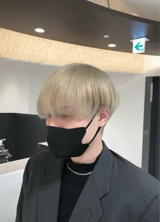カラー メンズ メンズ特化ニュアンス パーマ RYOのヘアスタイル