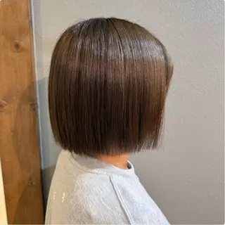 ショート Hikari／暖色／ ブラウンカラー🤍のヘアスタイル