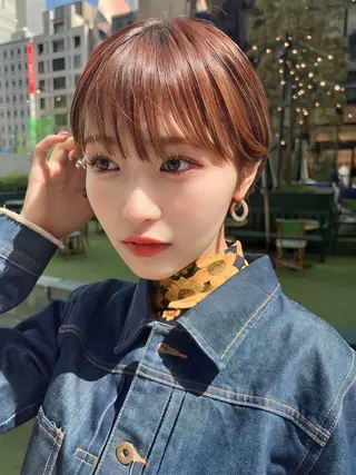 ショート レイヤーカット⭐️ ハッシュカット特化のヘアスタイル