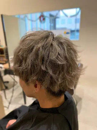 パーマ メンズ ルクール東三条店 佐藤のヘアスタイル