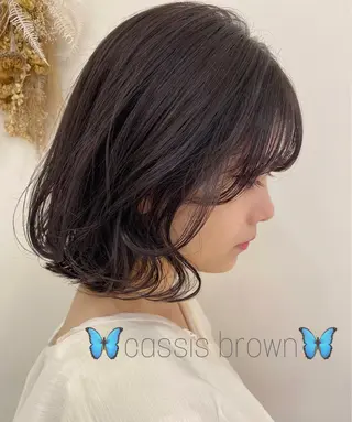 ショート カラー ヘアアレンジ 銀座メンズ専門🖤 叶奈々のヘアスタイル
