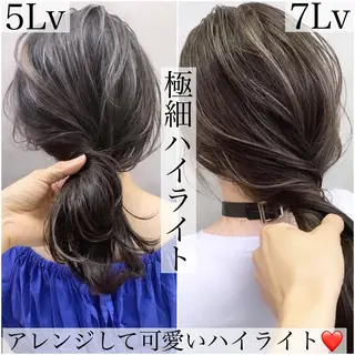 ロング カラー 【渋谷で人気】艶髪× 髪質改善/ツヤカラーのヘアスタイル