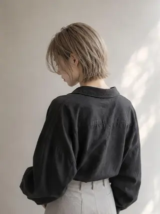 ショート 長島 良翼のヘアスタイル