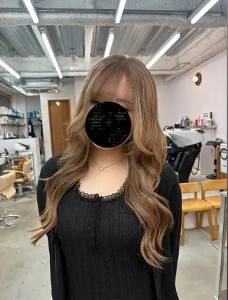 ロング yelm府中 ユリのヘアスタイル