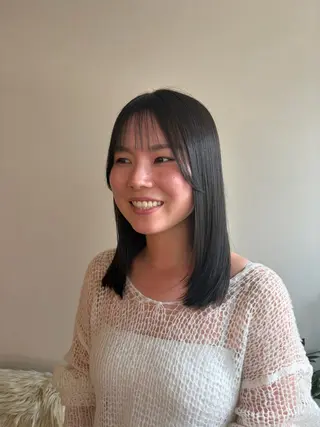 ミディアム 似合わせカット🎀 梅田🤍sayaのヘアスタイル