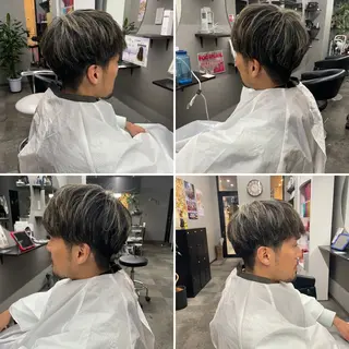 カラー メンズ 🌹ミラクル美容師 🌹くっぽのヘアスタイル