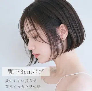 ショート 🍯似合わせ＆小顔 ボブ/みゆ🍯表参道のヘアスタイル