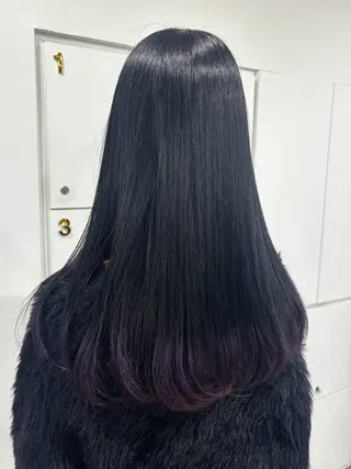 ロング ブリーチ透明感カラー 🍀mizuki🍀のヘアスタイル