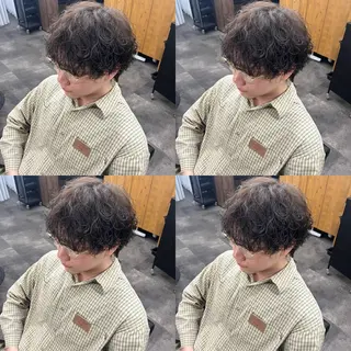 カラー パーマ メンズ ✨美髪改善 特化✨ユウヤ🇰🇷のヘアスタイル