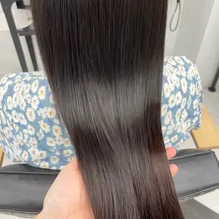 セミロング カラー パーマ ヘアアレンジ メンズ mona/ ストレートスタイル✨のヘアスタイル