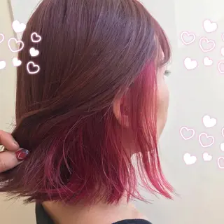 ミディアム カラー 新宿駅近♡個室 ♡関口三都季🌜のヘアスタイル
