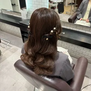 ロング ヘアアレンジ 🎀ヘアアレンジ 🎀ななみのヘアスタイル