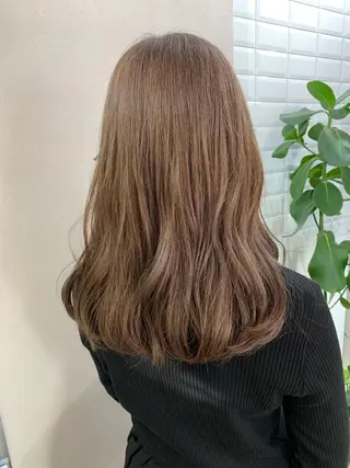 ロング カラー hubhair レイヤー/透明感のヘアスタイル
