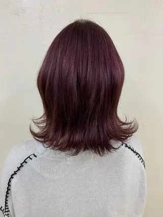 ミディアム 顔周りレイヤー/新宿 /モテ艶カラー/航介のヘアスタイル