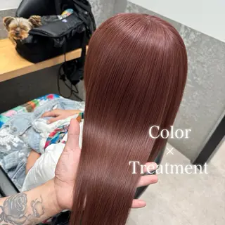 ミディアム カラー 艶髪ハイトーン💎 Rukumoのヘアスタイル