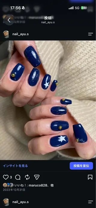 ネイル and.R/ 羽生 あゆみのネイルデザイン