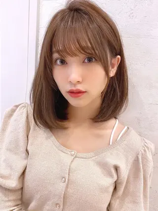 ショート カラー ツヤ髪になりたい方へ 🩷柴田知亜希のヘアスタイル