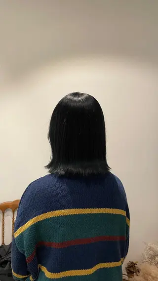 ミディアム カラー amoretto_ あやかのヘアスタイル