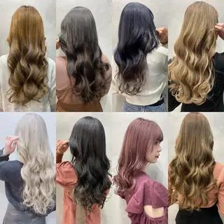 ロング カラー ヘアアレンジ FAAM Tsuneのヘアスタイル