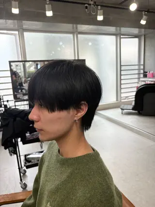メンズ 下北沢メンズパーマ 特化園田 楓莉のヘアスタイル