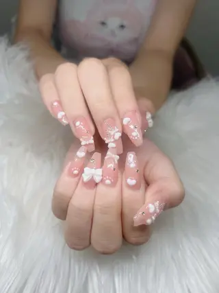 ネイル Lee Nails チップ長さだし専門店のネイルデザイン