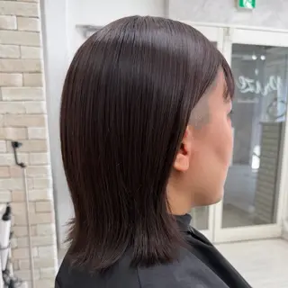 ミディアム 松本 聖未のヘアスタイル