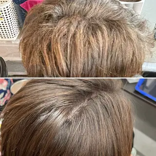 パーマ メンズ 🌹ミラクル美容師 🌹ブリーチくっぽのヘアスタイル