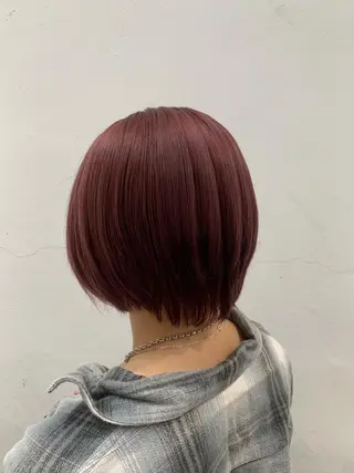 ショート カラー ヘアアレンジ THE./ブリーチ /ハイトーン特化のヘアスタイル