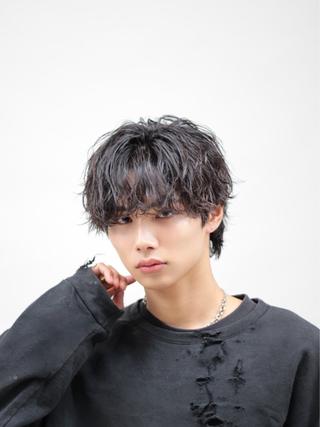 ミディアム メンズ特化サロン BLUCKのヘアスタイル
