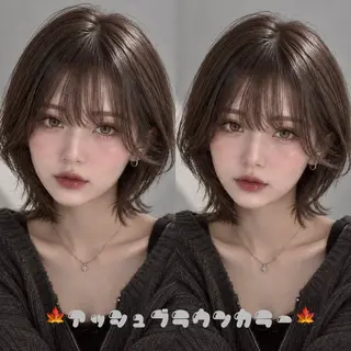 ミディアム カラー 🃏リンクスハート ♥️綿松彩乃♥️のヘアスタイル