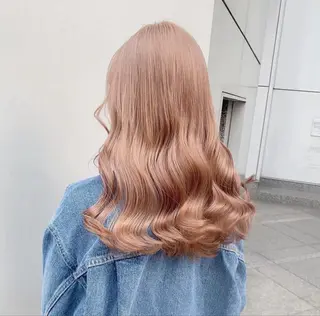 ロング カラー 流行りの透明感カラー ×縮毛矯正🤍ユウのヘアスタイル