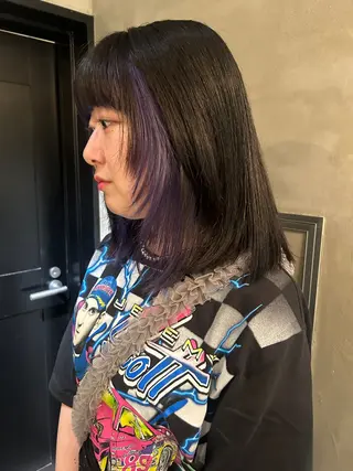 ミディアム カラー デザイン/アレンジ ❤︎イシイレイのヘアスタイル