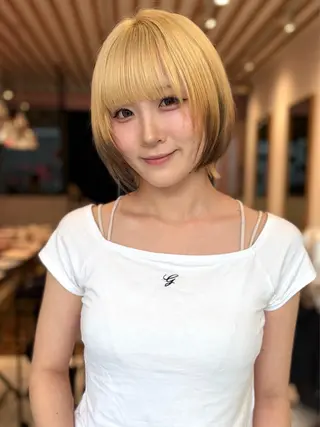 ショート 米山 莉緒のヘアスタイル