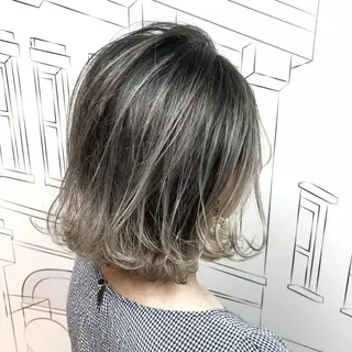 ミディアム カラー レイヤー⭐️カラー ⭐️平川雅史のヘアスタイル