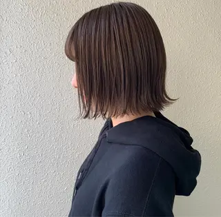 ミディアム kiyono ⭐︎ダブルカラーのヘアスタイル