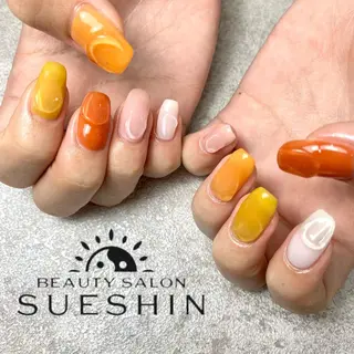 セミロング S ueshinのネイルデザイン