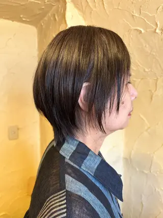 ショート 冨士 美織のヘアスタイル